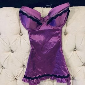 Frederick’s of Hollywood Lingerie Bustier Small